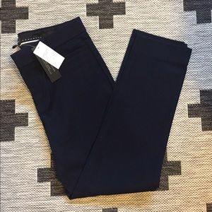 Navy Ankle Pants